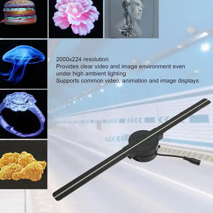 3D Hologram LED Fan