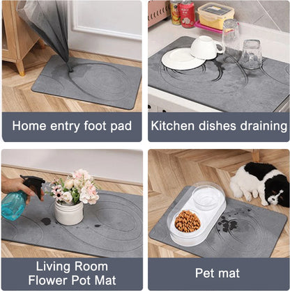 Diatomite Stone Bath Mat